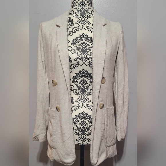 XXS Dynamite Linen Jacket - Picture 1 of 6